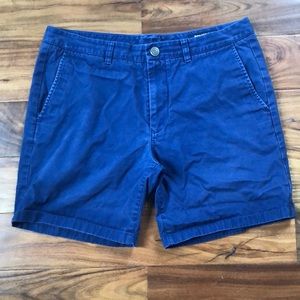 Bonobos 34 waist blue chino short. 7inch inseam. Runs slim.